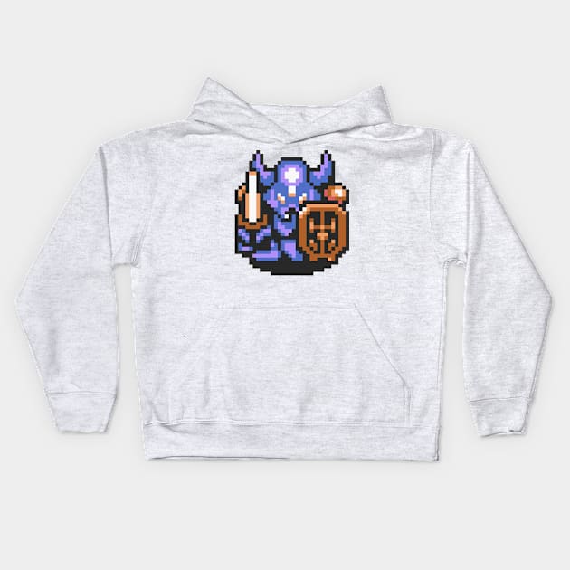 Armos Knight Sprite Kids Hoodie by SpriteGuy95